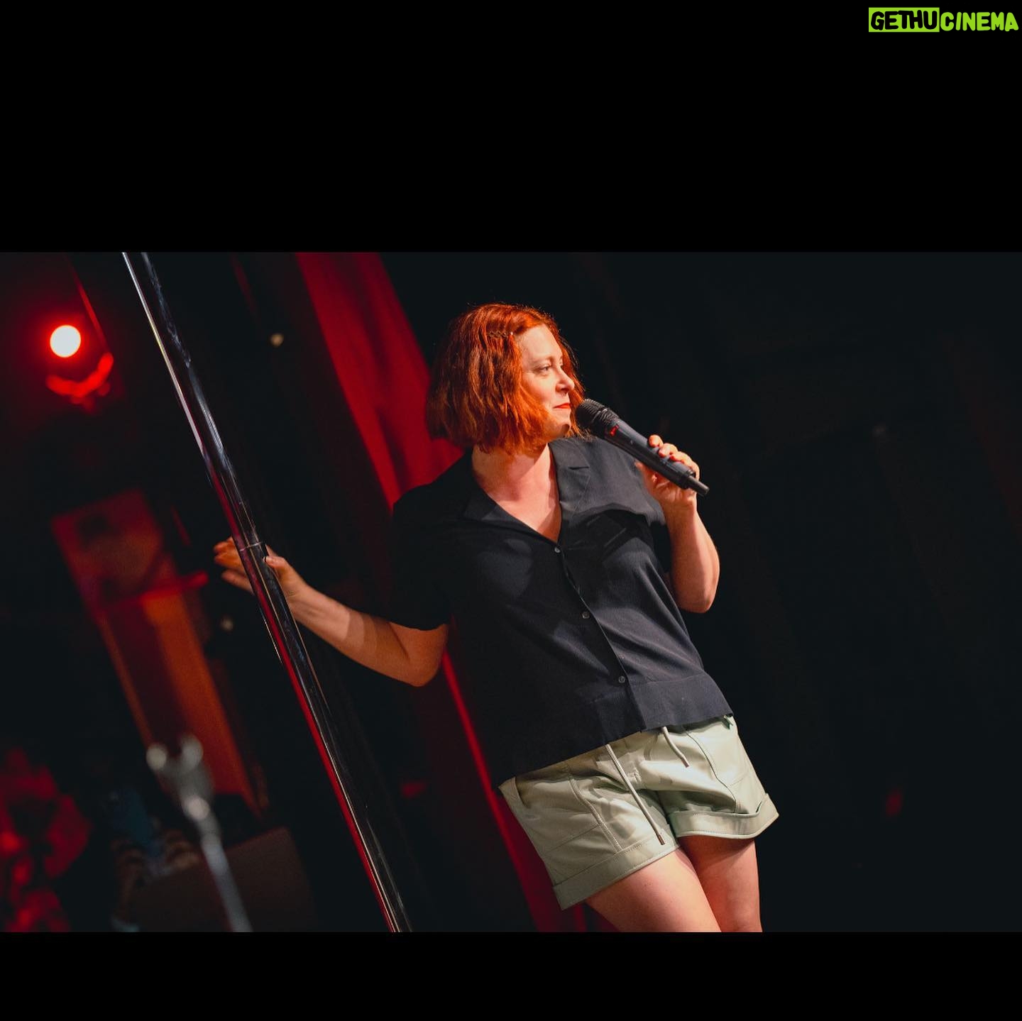 Rachel Bloom Instagram - Every time @greg.feiner happens to be taking pics at a show I do it is a good day (from @comedypoleshow)