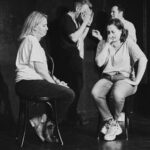 Rachel Bloom Instagram - I need to post more *content* to stay *relevant* so I’m posting some improv show pics to the grid #bold #brave #women @holyshitimprov @perklax