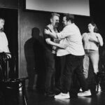 Rachel Bloom Instagram - I need to post more *content* to stay *relevant* so I’m posting some improv show pics to the grid #bold #brave #women @holyshitimprov @perklax
