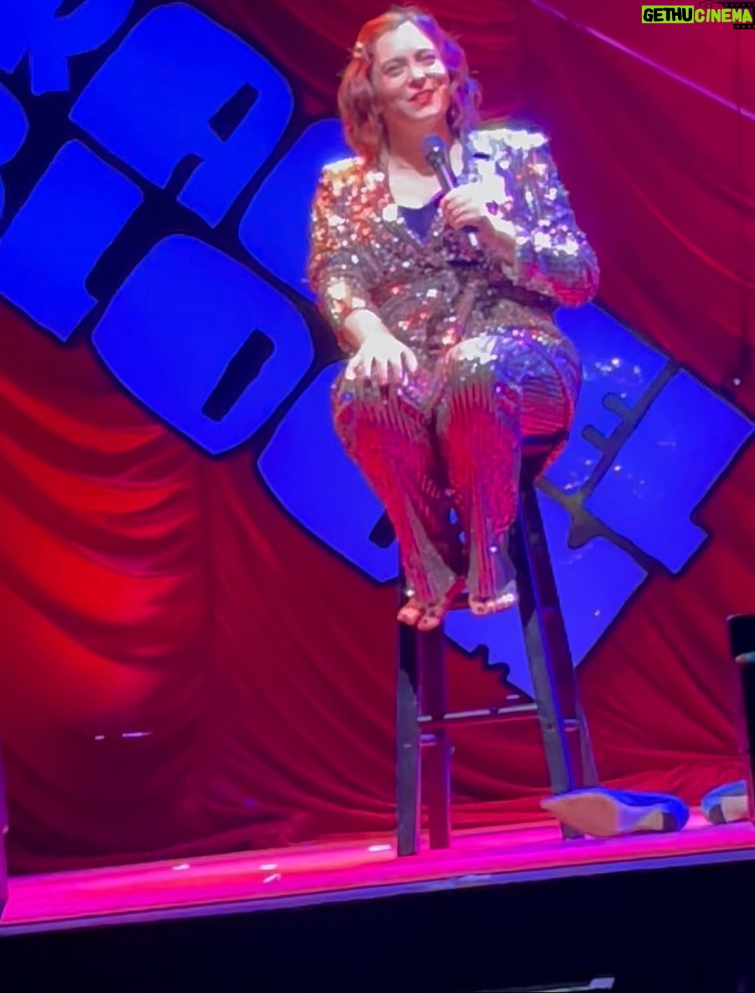Rachel Bloom Instagram - Here’s a bit of me exploring what life might be like at the base of the rainbow bridge in #deathletmedomyshow (tickets: rachelbloomshow.com, link in bio)