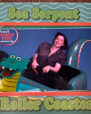Rachel Bloom Instagram - To me, the opposite of death is roller coasters. Thank you for these amazing pics, @nytimes. Link to full article in bio. #deathletmedomyshow