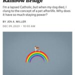 Rachel Bloom Instagram - If you've seen #Deathletmedomyshow and you want to know more about the “Rainbow Bridge," this article from @slate does a deep dive. Link in bio.