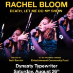 Rachel Bloom Instagram – LA! I added one more show before we take this thing off-Broadway. All net proceeds go to the Entertainment Community Fund. Ticket link in bio!!