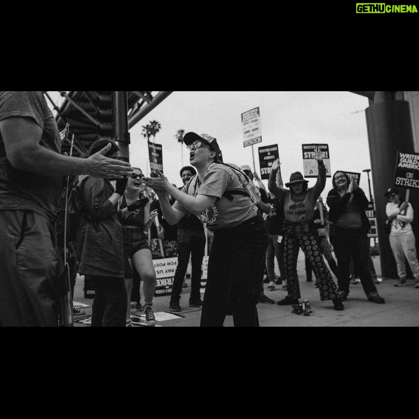 Rachel Bloom Instagram - @j.w.hendricks is taking such beautiful pictures during this wild time. Check out his work AND our next musical picket with me and @cincopedia on 8/21 #wgastrong #sagaftrastrong
