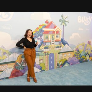 Rachel Bloom Instagram - Thrilled to announce my new career as a Bluey influencer