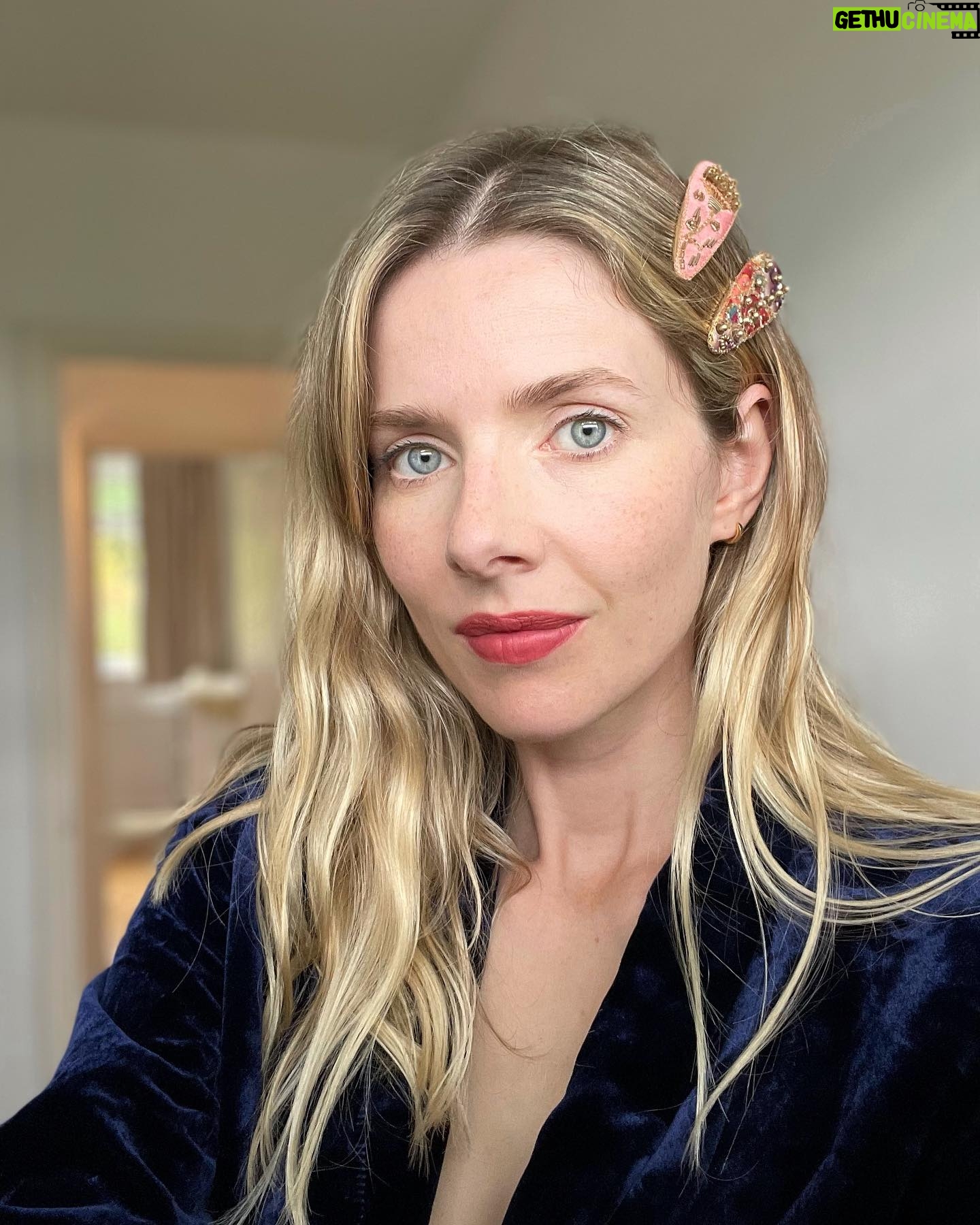 Rachel Hurd-Wood Instagram - ❤️ Sunday best with my @powder_uk hair clips (gifted)️