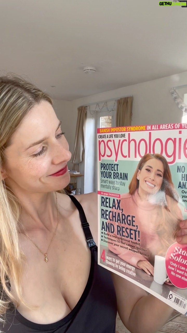Rachel Hurd-Wood Instagram - In the new December issue of @psychologiesmagazine, check out my column on Intuitive Movement. I very much took my own advice and have spent most of today on the sofa while the kids were taken care of. ❤️ #intuition #psychologies