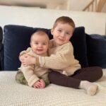 Rachel Hurd-Wood Instagram – It’s all worth it 🥰

So much of parenting is bone-aching exhaustion, being pushed to your limits and questioning yourself. But then, watching how sweet Liam is with his sister, how if she’s crying he’ll get her a toy or sing to her, is so totally heart melting I don’t even know what to do with myself. Makes me think I’m doing something right. 

As I’m typing this, Stella is asleep on me after we slow danced to @oliviarodrigo and everything feels perfect. 💕

The little ones are dressed in ultimate cosy and eco-chic leggings and matching jumpers from @thesimplefolkco 🤍

#gifted #brotherandsister #adorable