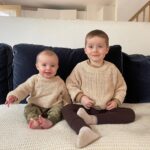 Rachel Hurd-Wood Instagram – It’s all worth it 🥰

So much of parenting is bone-aching exhaustion, being pushed to your limits and questioning yourself. But then, watching how sweet Liam is with his sister, how if she’s crying he’ll get her a toy or sing to her, is so totally heart melting I don’t even know what to do with myself. Makes me think I’m doing something right. 

As I’m typing this, Stella is asleep on me after we slow danced to @oliviarodrigo and everything feels perfect. 💕

The little ones are dressed in ultimate cosy and eco-chic leggings and matching jumpers from @thesimplefolkco 🤍

#gifted #brotherandsister #adorable