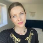 Rachel Hurd-Wood Instagram - SAHM doing chores… but make it fashion, curtesy of @rubyanddotshop 🐅 How’s your week? X #gifted #selfiebreak