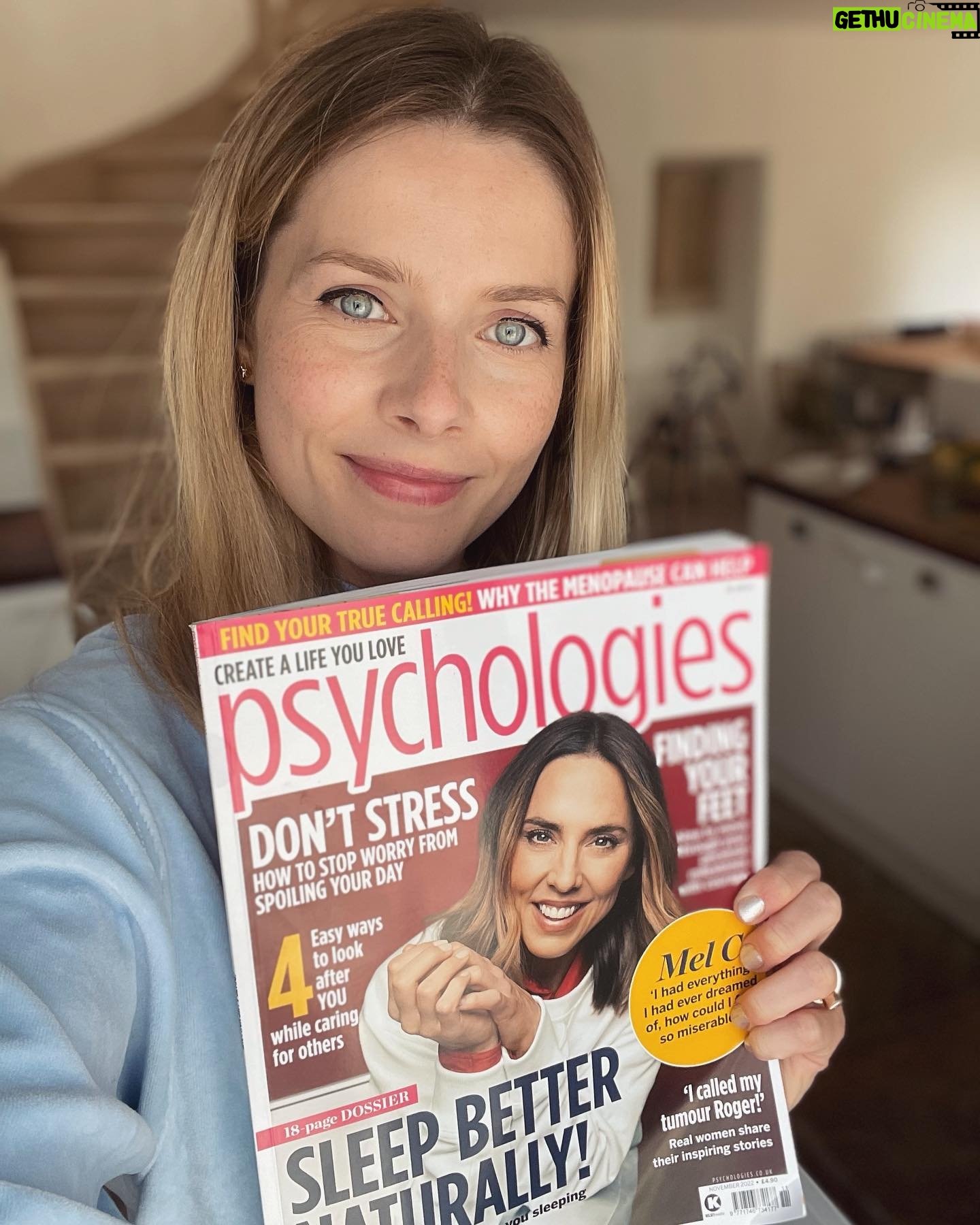 Rachel Hurd-Wood Instagram - ✍🏻 Thrilled to tell you that you can read my new wellness column in @psychologiesmagazine ! In this issue, I talk about how stress can be impacted by different types of exercise. 🧘🏼♀️ Let me know if you have a read!