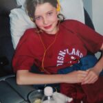 Rachel Hurd-Wood Instagram – 12 years old, on board the flight to Australia to film Peter Pan, my most beloved @beverleyknight CD (Who I Am) playing on my Walkman. Awkward, shy, a bit weird. 

Not a lot’s changed except I no longer own that Walkman. 

What were you like at that age? 🧚‍♀️