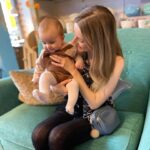 Rachel Hurd-Wood Instagram - How is it nearly December?! Can’t believe we’re already discussing when to put up our Christmas tree. 🎄 Trying to decide whether to allow Liam a chocolate advent calendar or go traditional. I know which I’d prefer 🍫 but he’s enough of a treat addict as it is. What are your thoughts? Both Stella and I are really into my beautiful new bag from @pompomlondon (gifted). It’s the perfect size for all your essentials (& a little extra!) and you can mix and match the straps 💙