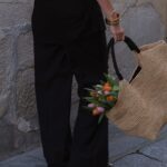 Rachel Legrain-Trapani Instagram – mood : quand le printemps m’a posé un lapin 💐 #outfitoftheday