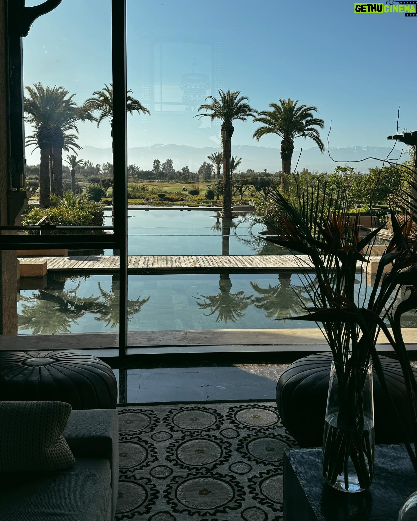 Rachel Legrain-Trapani Instagram - Unposted from Marrakech 🏜️ Mettez un 🌞 en com si vous avez hâte d’être au printemps ☺️😉😌 Dans le Nord c’est pas encore ça 😅 📍 @fairmontmarrakech | invitation |