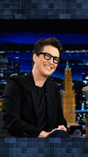 Rachel Maddow Instagram - @maddowshow on the inspiration for her new podcast, Ultra: “Every time something new and terrible happens in the news, we’re like, ‘This is unprecedented. This has never happened before.’ And that’s true, until you look it up. Theres always something, some terrible precedent.” #FallonTonight