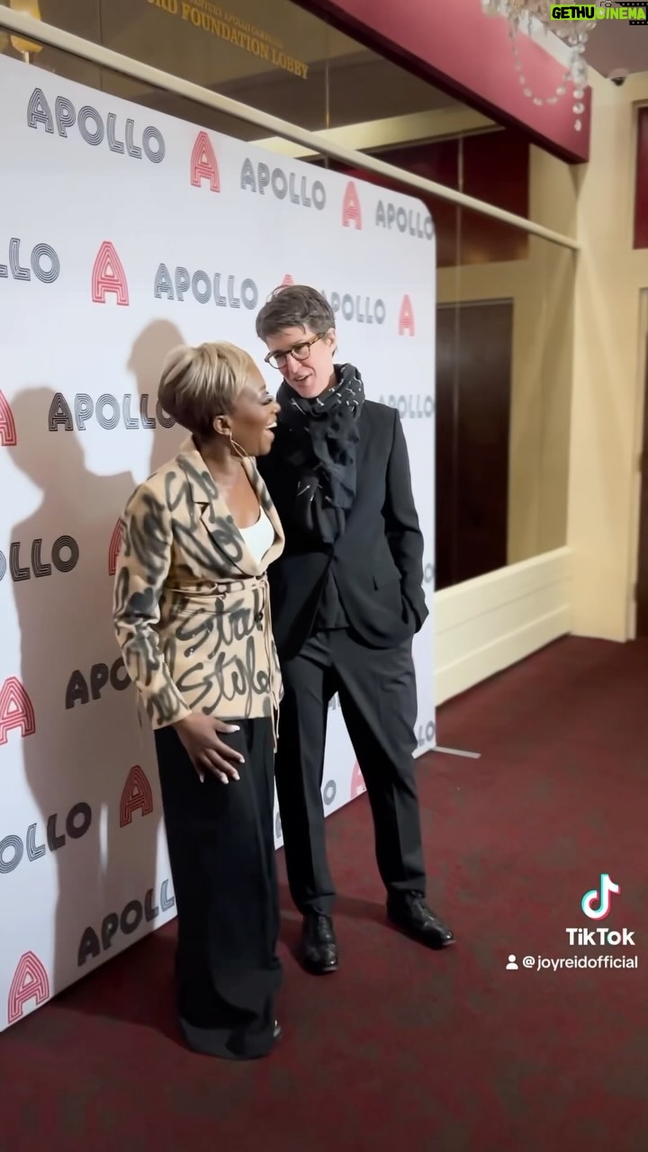 Rachel Maddow Instagram - We were outchea celebrating #medgarandmyrlie from @pointzevents in #brooklyn to the @apollotheater in #harlem and we had @real_sharpton and @maddowmaddow rolling with us!! ๐ซถ๐ฟโค๏ธโค๏ธโค๏ธ latest mini movie #bts by @because.not.effect ๐๐ฟ๐๐ฟ๐๐ฟ Hair and makeup: @myatesnewyork & @broomlynette Styled by @iamthestylemarshall Friday fit: @hanifaofficial Saturday fit: @thesepinklips Party design: @theconciergehouse_design