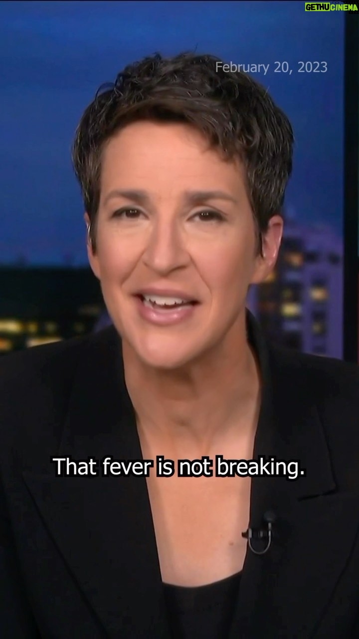 Rachel Maddow Instagram - The Republican Party’s devotion to denying election results they don’t like, that fever is not breaking.