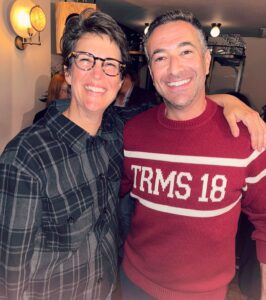 Rachel Maddow Instagram - Congrats to Rachel and her tremendous team on 15 years! 🎉 Obviously had to rock “The Rachel Maddow Show” 2018 sweater, from the 10 year celebration, in order to be dripping facts. So many of us are inspired to work with this incredible, thoughtful, generous, kind leader who changed news and sets the standard!
