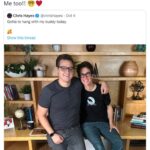 Rachel Maddow Instagram - The best part of promoting a new project…!
