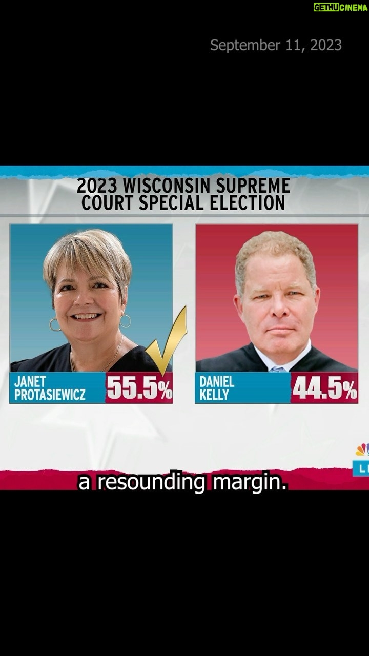 Rachel Maddow Instagram - The bad news for Republicans in Wisconsin is that voters there were not casting ballots to make a casual suggestion and they very much do not appreciate the election outcome being treated as optional. ...and word is spreading rapidly that that’s what Republicans are trying to do.