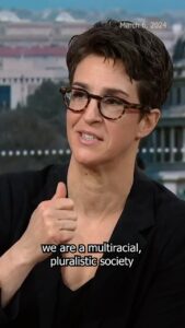 Rachel Maddow Instagram - The argument that Donald Trump and Republicans and are trying to move the United States away from democracy is not an ad hominem accusation. Trump’s Republicans have apparently concluded that they cannot achieve their goals with a system of government that gives everyone in the American electorate a voice. Americans who want to keep their system of government will have to vote in 2024 against those who don’t.
