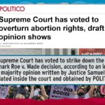 Rachel Maddow Instagram - Politico: Leaked draft majority opinion shows Supreme Court has voted to overturn abortion rights [Edited from the May 2, 2022 episode of the Rachel Maddow Show.]