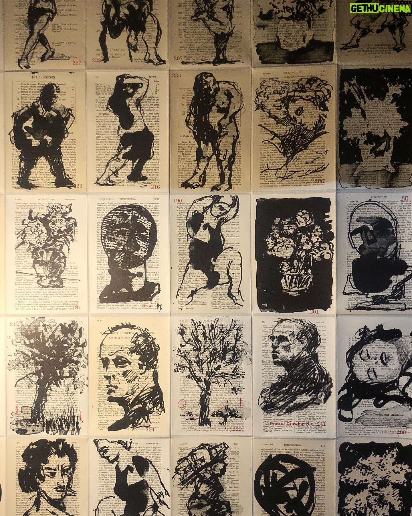 Rachel Matthews Instagram - A few of my favorite pieces from the William Kentridge exhibit