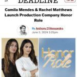 Rachel Matthews Instagram - we’re live!! follow @honor.role for more updates 👀