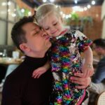 Rachel Riley Instagram - It’s now been 4 years since @pashakovalev and I became parents… and so we are firmly in the Elsa/Frozen zone with this little girl! Just breathing a sigh of relief now all the birthday celebrations are officially done, and it’s time to get ready for Christmas 🙈 Massive thanks to the brilliant Elsa (@leanneburkinshaw12 @poptopeventsuk) and amazing face painter @nirjarahoney for Mave’s little party. We took her to see @frozenlondon at the theatre in Covent Garden yesterday and wow, what a production, just incredible 😍 These last 4 years have flown but we’re enjoying the ride so much. (Also thanks to @babymoriofficial for her Xmas PJs gift from them amongst these pics) #4thbirthday #elsa #frozen