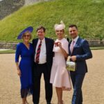 Rachel Riley Instagram - Happy Ruby Wedding Anniversary to the artists known as Mum and Dad, Bubbe and Grandad, Celia and Chris or Cynth and Roy! 😍💕👰🏼‍♀️🤵🏻‍♂️ Lovely catching up with family and old friends this weekend to celebrate 40 years of my parents happily being Mr and Mrs Riley - no mean feat! 42 odd years ago my Mum had the choice of sitting next to my Dad, or a man with a beard at a friend’s wedding… luckily for my Dad she didn’t like beards, and the rest is history 😆 Here’s to many more happy years together, well done you two! 🥂☕️❤️