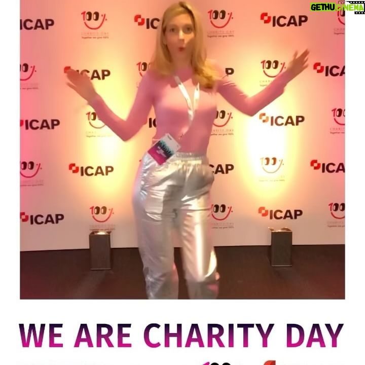 Rachel Riley Instagram - Big thanks to everyone at @icapcharityday for picking @alzheimersresearchuk as one of the charities benefitting from your day of fancy dress madness fundraising today! Apologies to these brilliant servicemen who I thought had just gone and got really good costumes and so asked to borrow the sword and helmet for a pic šš¤£ now I look back at Spencer, the Toy Story soldier taking me round last year, the quality of their look is rather different⦠Thanks for looking after me this year Peaky Blinder Dom, and to the many traders who let me āhelpā on their desks/phones to raise money. ARUK are hoping to find a cure for dementia in our lifetimes and Iām so pleased they were chosen again to be supported by ICAP today. #charity #ICAP #alzheimersresearchuk #aruk #fancydress