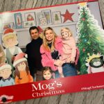 Rachel Riley Instagram - Keep an eye out for when Mog’s Christmas the new animated short film hits @channel4 screens this Christmas. We love the Judith Kerr books and C4 and the team have done a lovely job bringing it to life, per(purr!)fect festive watching for the little ones, and @sophieellisbextor’s song in it was gorgeous. Also love the fact The Mail went with a pic of Noa picking her nose on the red carpet 🙈😆🤦‍♀️ one for the wedding album when she’s older - classy lady! 🐈🎄 #MogsChristmas #ChristmasMovie #kidsfilm