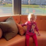 Rachel Riley Instagram - This time last week we were just getting home from the most gorgeous weekend with friends, celebrating the collaboration of @summerillandbishop x @thegleneagleshotel and also our baby’s 2nd birthday! 😍 #Gleneagles was a dream trip with the kids, the kids club, the pool, the birds of prey and ferrets and the staff couldn’t have been nicer. The dinner and (many) cocktails with friends was just what the doctor ordered, making brilliant memories over Summerill and Bishop’s gorgeous table settings. And the breakfast was out of this world, note the plate of pickles and sprinkles for the birthday girl! Such a treat from such lovely friends, it was the perfect place for a circuit breaker and headspace. And my little Noa is 2 already, and what a special birthday it was, she’s a lucky little girl 🥳♥️🌳🦉🦅🏴󠁧󠁢󠁳󠁣󠁴󠁿