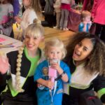 Rachel Riley Instagram - Thanks for having us @kidzbop to celebrate the start of your tour! Such a fab little party thrown by @thirty8london @hardrockcafelondon today, music, glitter, dressing up and beading, what more could a girl want… and that’s before we’ve even got to the kids 😆