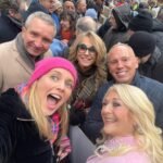 Rachel Riley Instagram - Emotional and cathartic day joining an estimated 105k people coming together in London today to say no to antisemitism. Relieved it was so peaceful and glad it was so well attended. It was particularly meaningful to meet up with former Countdown champ and Palestinian peace activist John Aziz, and to see Kurds, Iranians and Ukrainians, each with their own huge struggles, come out to show their support. I had the privilege of addressing the crowds at the end, here are my words, and a few pics of friends and family who made it down. Proud to be British. Proud to be Jewish. Thanks to all who joined us. ♥️♥️♥️🇬🇧✡️