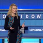 Rachel Riley Instagram - Happy Fibonacci Day! My favourite part of this clip is @mrcolinmurray’s face, which I don’t think I truly appreciated at the time and that there is no representative emoji for 😆 #countdown #mathsgeek