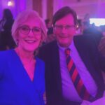 Rachel Riley Instagram - A real honour last night to have been given two @womensawards for ‘Inspirational Mentor’ and ‘Most Inspirational’ in the Public Eye, for raising awareness around Holocaust education and against antisemitism in general. Especially meaningful at times like these and whilst wearing the @bringhomenow yellow ribbon for the 134 hostages who still need to come home. Some of the stories we heard from other winners, from surviving domestic abuse, modern slavery and sex trafficking, to battling multiple bouts of cancer whilst caring for a young family, and using such adversity to help others, were nothing short of incredible. A privilege to be in such good company. And lovely to share it with my family. Big thanks to Sky Andrew and the team at the Inspiration Awards for Women for your support, amazing to have gone from being in awe of the women I presented awards to over a decade ago, to having them be presented to me now,m ☺️ I hope you raised a huge amount for @planinternational. 💗🌍👧🏾🧒🏽🧕 #inspirationalwomen #awards #womeninspiringwomen #womensupportwomen