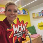 Rachel Riley Instagram - A pleasure to have been invited to a reception at Buckingham Palace yesterday with the Queen, to wind up the @wowglobal Women of the World bus tour aimed at inspiring and encouraging girls across the country. And for me there’s no better role model than who I bumped into there - space scientist Dr Maggie Aderin-Pocock, who I’ll always remember for first meeting a decade ago delivering a brilliant speech at the Science Museum to young girls, with her own baby girl on her hip! Also love that the only picture I could find of getting to meet the royals was my arm poking out under Queen Camilla’s chin whilst chatting to Queen Mathilde of Belgium 😆 A lovely morning with some great women, and nice getting to chat to some fab young students enjoying the day too 💗👧🏽👩‍🦰👩🏻👱‍♀️🧕🏽 #IWD #wow #women #girls