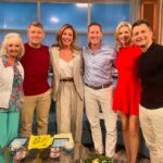 Rachel Riley Instagram - Can you believe today is exactly 20 years since Strictly first graced our screens! And well, it’s changed a few lives in that time to in say the least! Lovely reminiscing on @thismorning with the gorgeous @thedebbiemcgee @brendancoleinsta and some bloke from Siberia… what was his name again?! 😆 @pashakovalev Happy Anniversary Strictly! #strictly #strictlycomedancing #20years