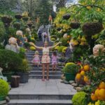 Rachel Riley Instagram – Next Vietnam spam is the incredible Ba Na Hills, a mix of Vietnamese and French style theme park up in the mountains at the top of 5.8km long cable cars. Seeing an image of the giant stone hands holding up the Golden Bridge way above the clouds was what first drew our attention to Da Nang, there’s just nowhere like it on Earth. Complete with a Vegas level enormous buffet, funfair rides and a controlled by you single man rollercoaster through the hills, it’s so bonkers you can’t do it justice with pics but we loved it. My favourite bit was the beautiful gardens and pagoda. Special and peaceful to have been above the clouds and as fun for us as for the kids. 😍🇻🇳⛰️🏯🏰🎠🎢⛲️

#banahills #danang #vietnam #travel #themepark #travelwithkids