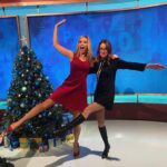 Rachel Riley Instagram - It’s finals week in the Countdown studio, catch us every day this week 2.10pm @channel4 till the big series final on Friday. We promise anagrams, number puzzles and as many baubles as the budget would allow!🎄🏆