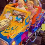 Rachel Riley Instagram - #gifted Thanks so much to @babylonparkldn for the much needed amazing day out with the kiddies 🥰 They were literally kids in a candy store, where candy store also had rides, soft play, aliens and ice-cream - we loved it! Who knew there was a theme park in central London, we’ll be back many times over the years as they get bigger, thank you 🙏👧🏻🧒🏼👽🎢🎡🍦🍭🍬🎠🚙 On a personal note, these last few weeks have been emotionally some of the hardest I’ve experienced and it’s hard to navigate a new normal, without thinking of the terrible suffering of families in Israel and Gaza, but I know we have to carry on looking after ourselves and our families and I’m grateful my kids are too young to notice anything going on. Thanks for a bit of respite and a great day out for the little ones @babylonparkldn 🙏 #themepark #kidsdayout
