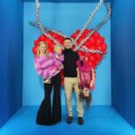 Rachel Riley Instagram - Happy birthday to my darling husband @pashakovalev! Everything is so much fun together but hitting the @balloon_museum really was a great way to celebrate #44 😆🎈We love you Pash Pash, happy birthday to yoooooou 💕♥️♥️♥️♥️🥳🎂
