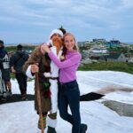 Rachel Skarsten Instagram - Some behind the scenes 📸 of the making of ‘Christmas Island’ - a truly WONDERFUL experience thanks to all the beautiful humans both in front of and behind the camera. Grab your jule log and your eggnog people 🎄 and catch all our shenanigans this Saturday, November 11th at 8pm on @hallmarkchannel
