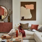Rachel Stevens Instagram - As you know I love interiors so wanted to do a little reveal of my new living room which I’m obsessed with! I’m currently renting, whilst I look for my next house and wanted to put a bit of effort in to make it feel like home, but not spend a fortune at the same time I needed help to bring my vision to life! I found the brilliant @finch_interior_design on insta through the lovely @pollyvsayer and messaged her to see if she’d be up for styling my home. Nicola brought so much design expertise🙌🏻 I made it extra hard for her as she had to work with an existing huge sofa and wasn’t allowed to touch the walls or floor… Have a flick through to see what she’s come up with One of my favourite pieces is the large coffee table, which Nicola designed for me..as I do love a coffee table book! I could not be happier. I hope you love it too and it inspires those of you renting that you can do a lot even with a rental to make it feel like home🫶🏻