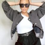 Rachel Stevens Instagram - Sun is back out in London🙌🏻 I love sunglasses they always finish off an outfit perfectly 👌🏻 sharing some of my favourites that I’ll be wearing on repeat this summer. Happy weekend xx