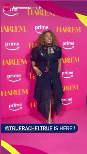 Rachel True Instagram - 💜The new season of Harlem on Amazon- @harlemonprime is live🥳
delighted to join in the fun & be a part of Tracy Oliver’s world💜 she’s sooo talented & nice 🤯
J’adore the entire talented cast, crew & production team for being so cool .. such a joyful set to work on, what a gift 💜🥳 
#racheltrue
@harlemonprime #harlemonprime 
 @shoniquashandai & sis 💜