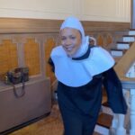 Rachel True Instagram – Hey!!! I loved playing a nun right before lockdown & the cerebral horror tinged film ‘Agnes’ is now out on VOD 💜
🥳
There was something so very comforting about putting on the habit & becoming full Borg,  I mean full of spirit 🥳
💜
The film is a super neat cerebral ride & asks some interesting questions- starring the fabulous kind & luminously talented @mollycaitlynquinn & produced by her & the dashing man about town that is @elangale 🥳 @qwgmire
@magnoliapics & directed by #oklahoma ‘s own Mickey Reese 🎥 

#agnesthemovie #racheltrue #actorslife #actorlife #nunsense