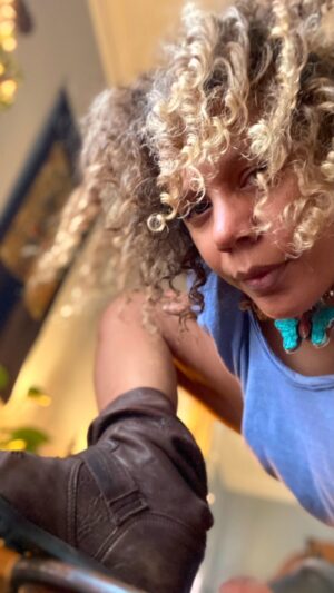 Rachel True Instagram - Hey🤩 I’ll be in live stream conversation 📚Tues 3/16 📚 w/ the fabulous & beyond clever author/writer/artist 🦋  @jennydeluxe 🦋 co-creator & curator of the recent book ‘Black Futures’, 🔥💥🔥 which you should def have on your shelf!!! 
📚📚📚
Put my foot in this True Heart #tarot book o’ mine, link in bio to score a copy 🥳🥳🥳 & please leave a written review on the usual sites if you have & dig 💥
Thank you Jenna 💥& especially thanks to 🦋 @loyaltybooks 🦋 for hosting 🥳

See my story to swipe up & register OR copy & paste  https://www.crowdcast.io/e/rachel-true-and-jenna/register 

#racheltrue is still locked out of her iCloud becase of a small t in ‘true’ & has the Boolean blues ☁️
 #truehearttarot #trueheartintuitivetarot 
#author #artist ✍🏽 💋